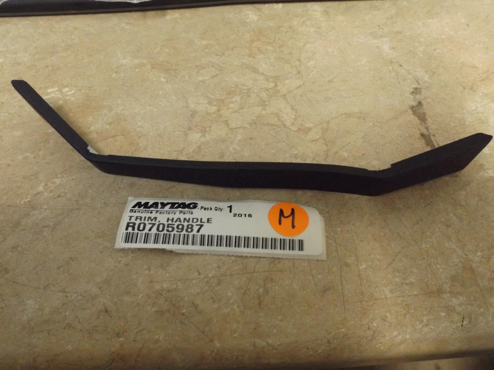 Whirlpool Microwave R0705987 Trim Handle Black (New) Whirlpool Microwave R0705987 Trim Handle Black (New)